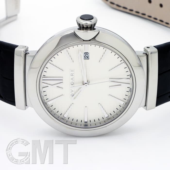 新品)BVLGARI ブルガリ ルチェア 40mm シルバー LU40C6SLD（商品ID