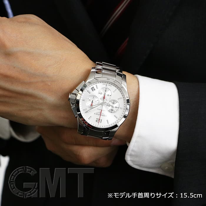 新品)LONGINES ロンジン コンクェスト シルバー L3.697.4.76.6（商品ID