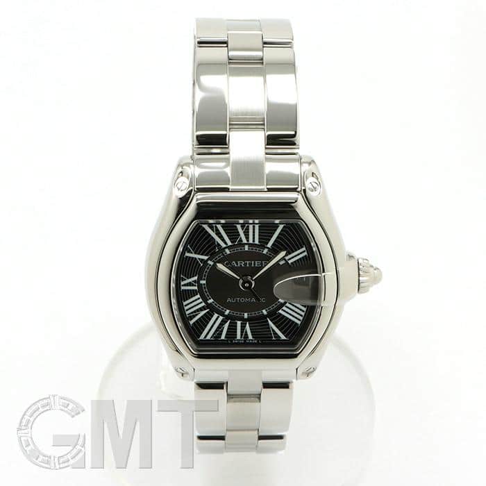 中古)CARTIER カルティエ ロードスター LM ブラック W62041V3（商品ID