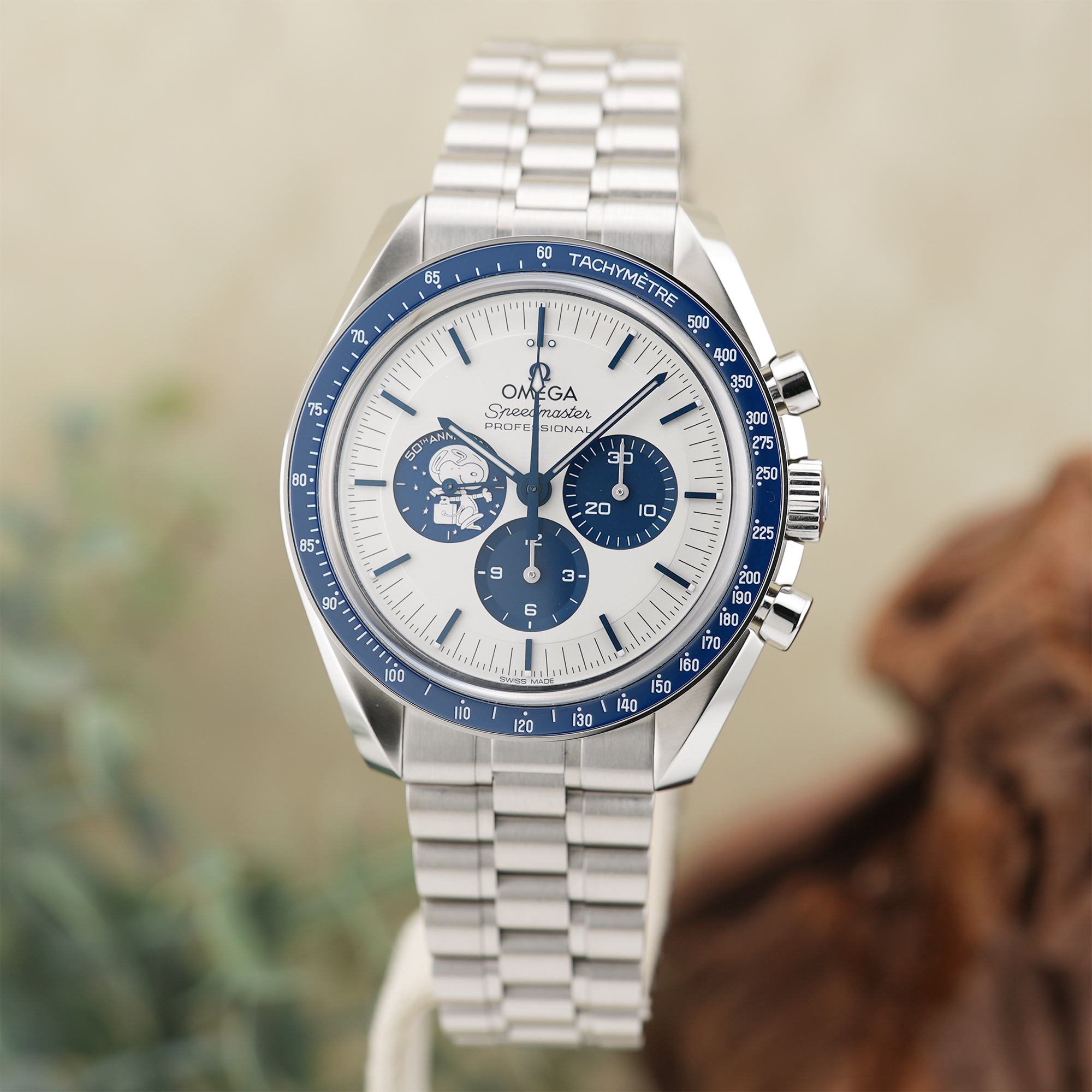 中古)OMEGA オメガ スピードマスター スヌーピー アワード 50周年記念