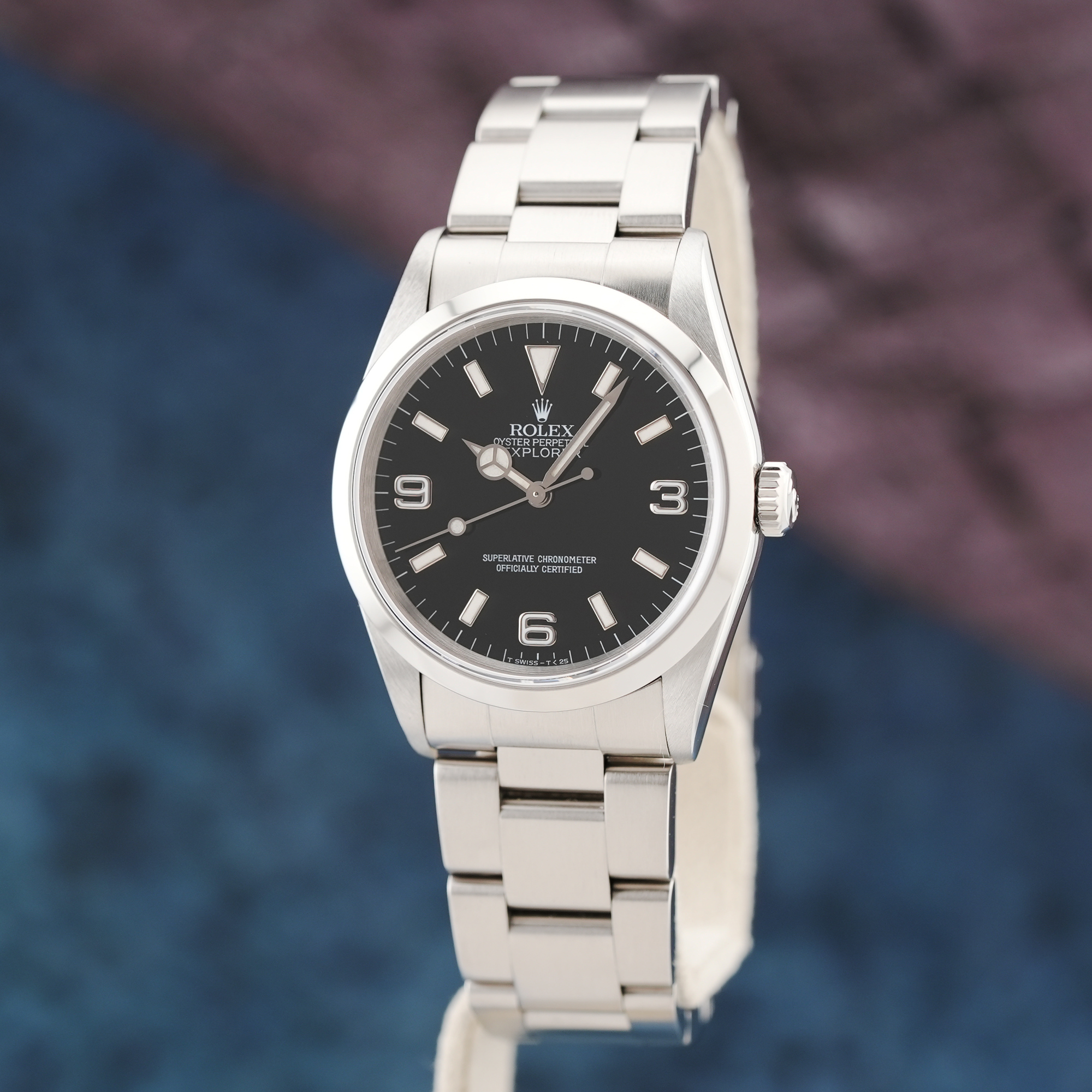 ROLEX 14270 エクスプローラ オイスターブレス 1コマステンレス 中古)ROLEX ロレックス エクスプローラー I 14270 オールトリチウム