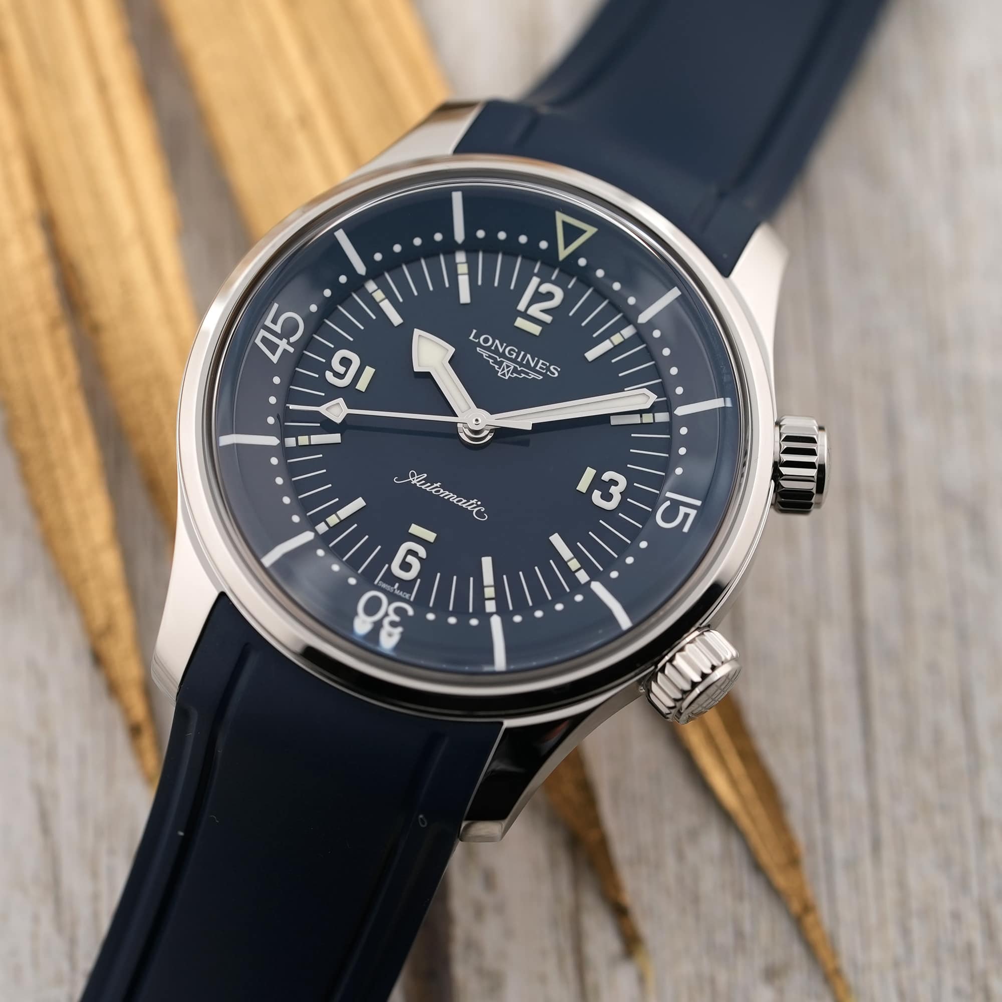新品)LONGINES ロンジン レジェンド ダイバー L3.764.4.90.9（商品ID