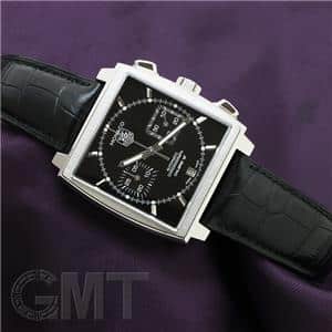 TAG HEUER タグ・ホイヤー モナコ クロノグラフ CAW2110.FC6177 ブラック メイン