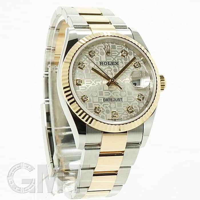 新品)ROLEX ロレックス デイトジャスト 36 126233G シルバー