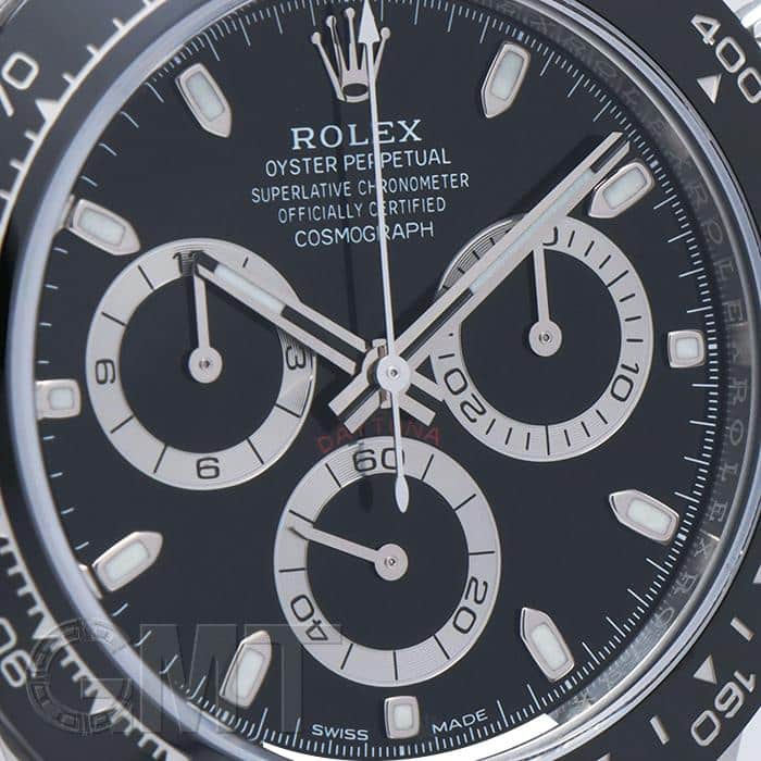 ロレックス デイトナ ブラック文字盤 116500LN 未使用品