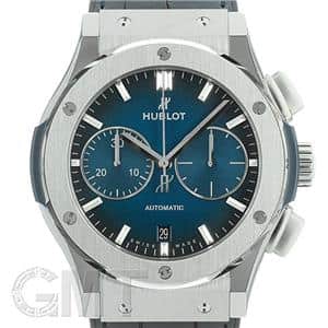 HUBLOT ウブロ クラシック フュージョンクロノグラフ  チタニウム ディープブルー  521.NX.6670.LR.JPN18 メイン