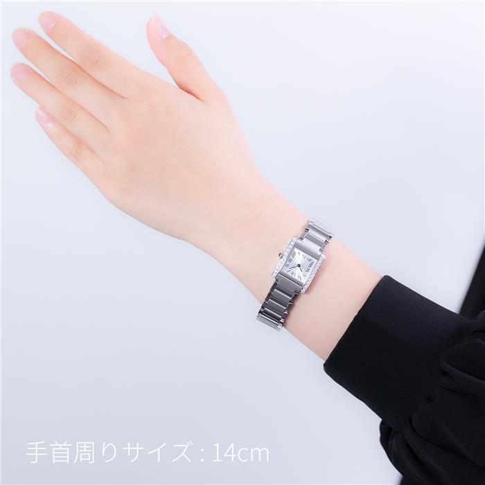 新品)CARTIER カルティエ タンク フランセーズ ウォッチ SM W4TA0029