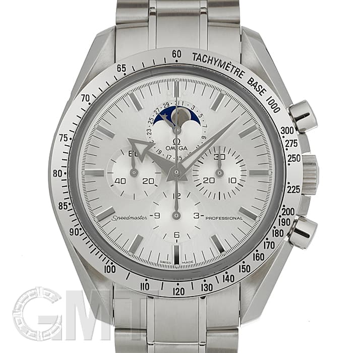 中古)OMEGA オメガ スピードマスター ムーンフェイズ ホワイト