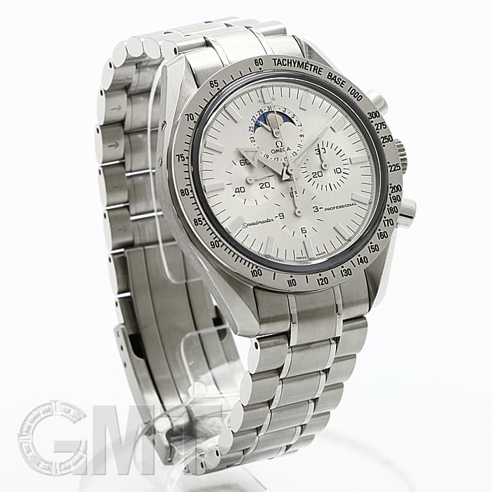 中古)OMEGA オメガ スピードマスター ムーンフェイズ ホワイトゴールド