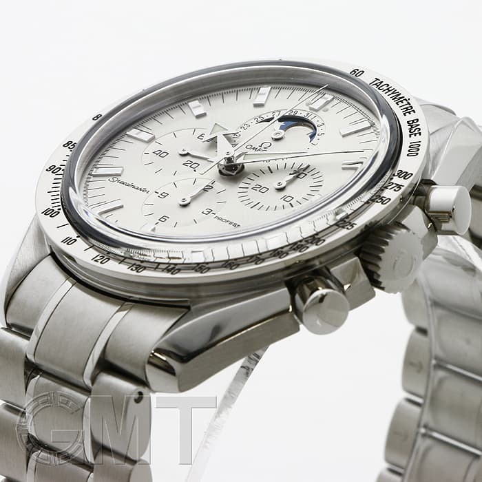 中古)OMEGA オメガ スピードマスター ムーンフェイズ ホワイトゴールド