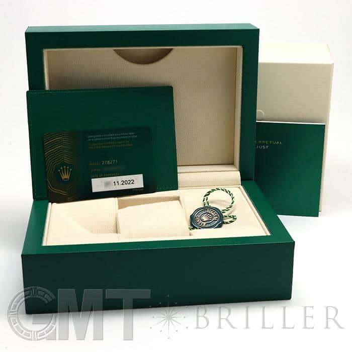 中古)ROLEX ロレックス デイトジャスト 31 278271 チョコレート ローマ