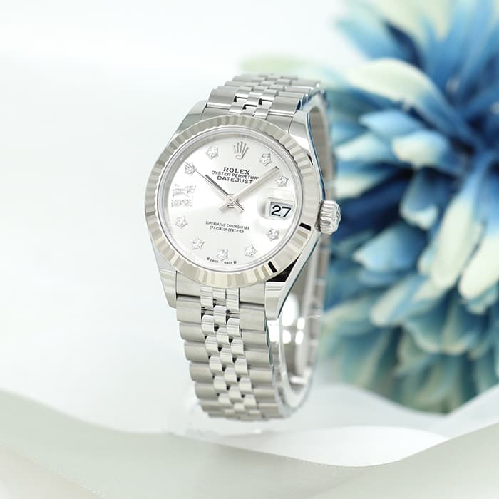 未使用　保管品　ロレックス　純正　レディース　ジュビリー　コマ　ラスト1点！ ROLEX コマ SS 美品 ジュビリーブレス ベルト デイトジャスト 駒