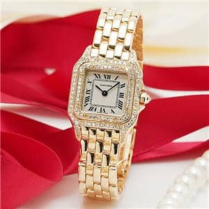 中古)CARTIER カルティエ パンテール SM WF3072B9 イエローゴールド