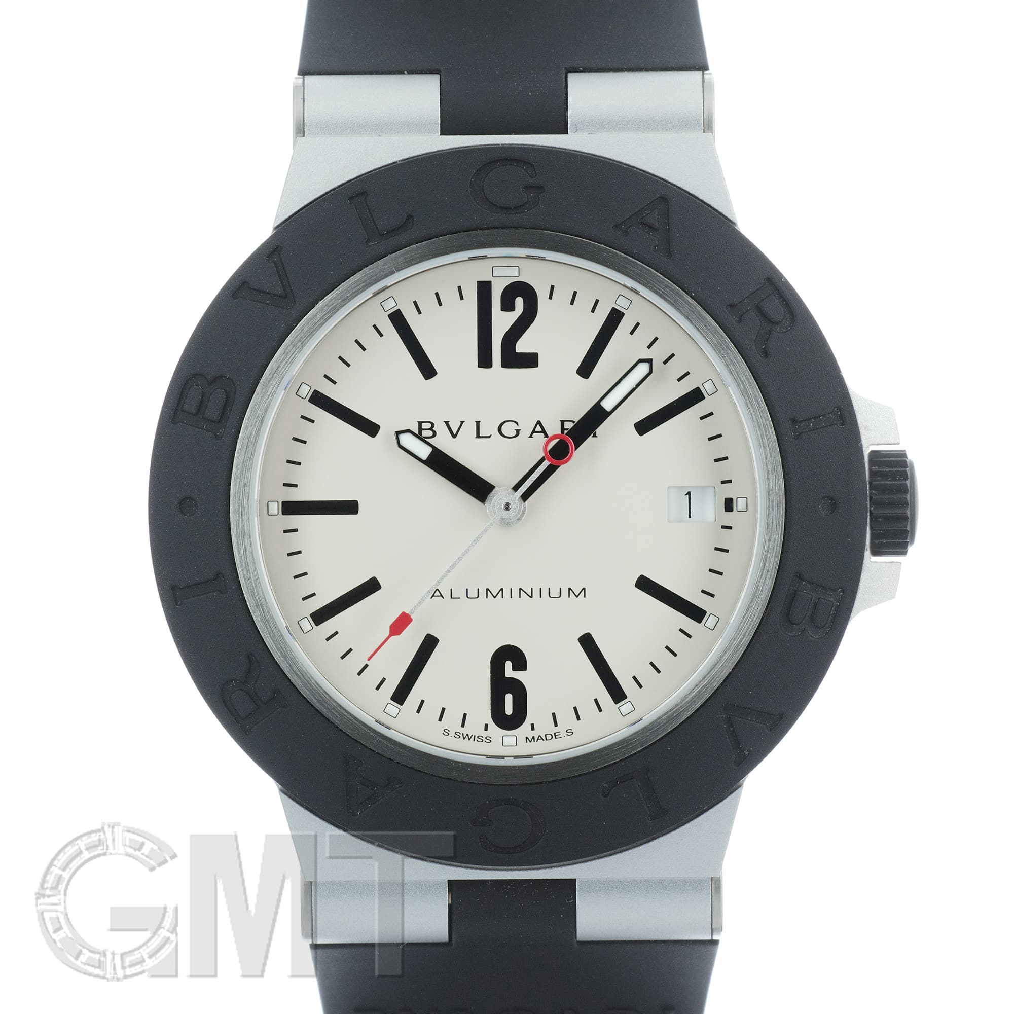 中古)BVLGARI ブルガリ アルミニウム 40mm 103382（商品ID 