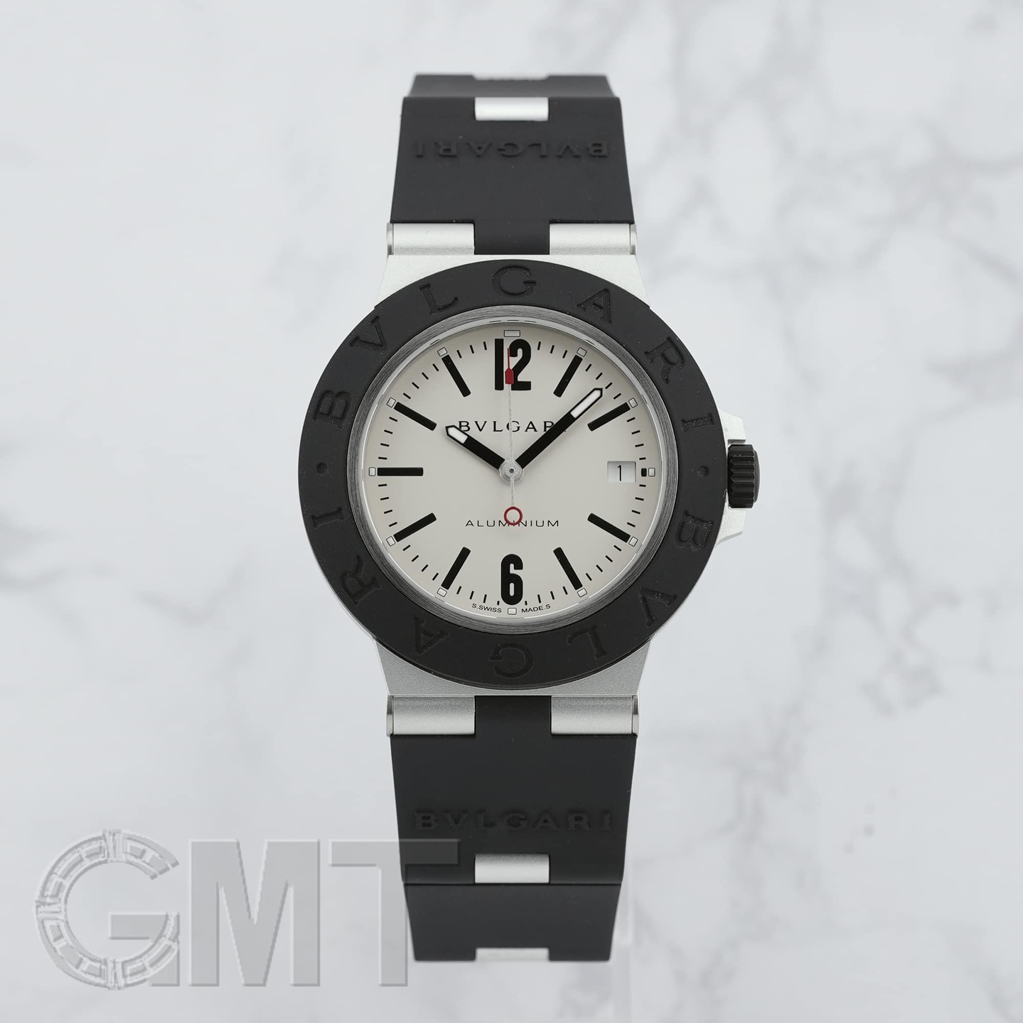 中古)BVLGARI ブルガリ アルミニウム 40mm 103382（商品ID 