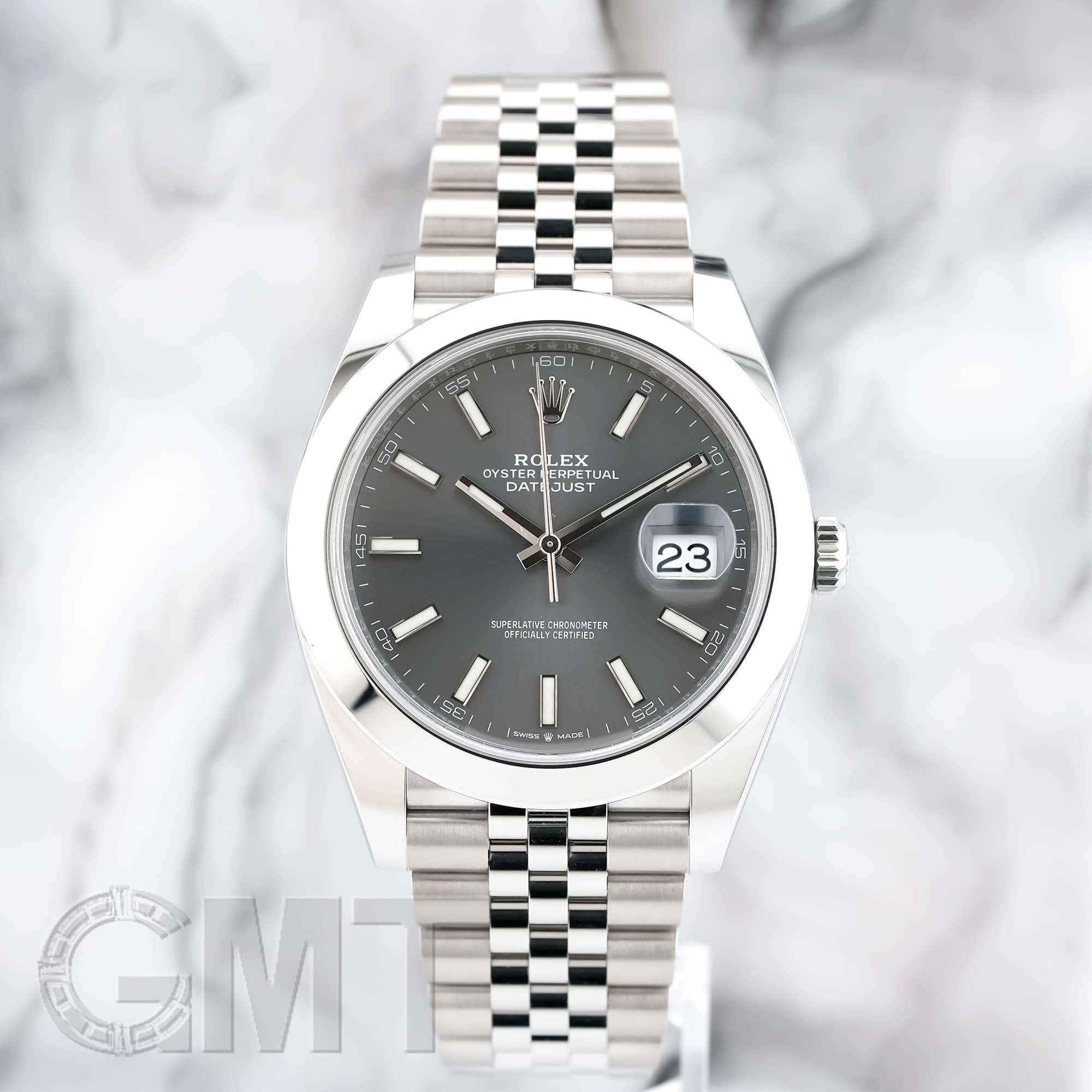 中古)ROLEX ロレックス デイトジャスト 41 126300 スレート ジュビリー