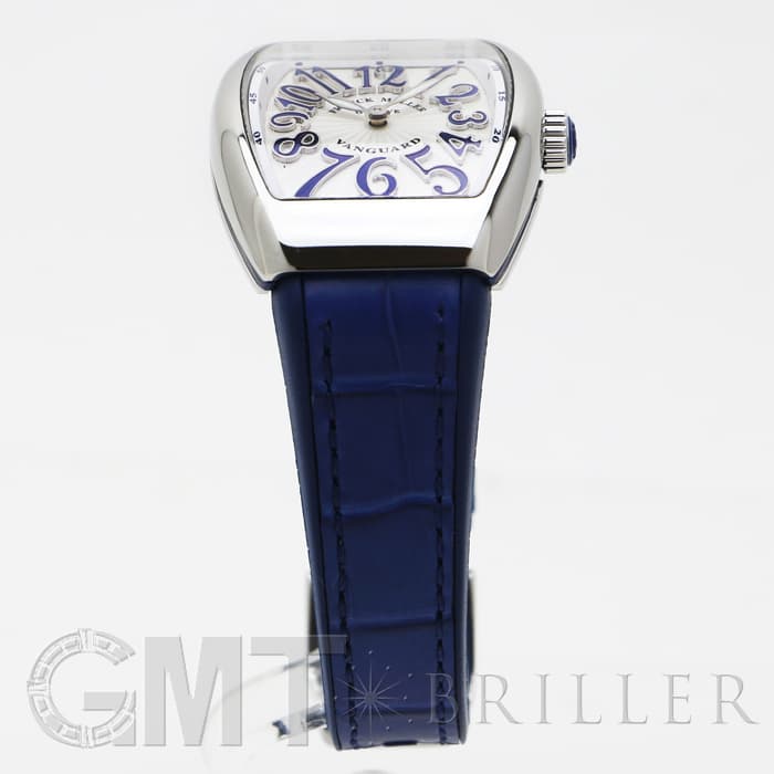 新品)FRANCK MULLER フランク・ミュラー ヴァンガード V29QZ SS ブルー