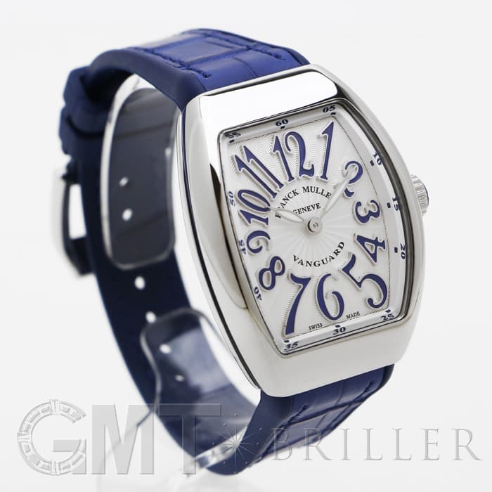 新品)FRANCK MULLER フランク・ミュラー ヴァンガード V29QZ SS ブルー