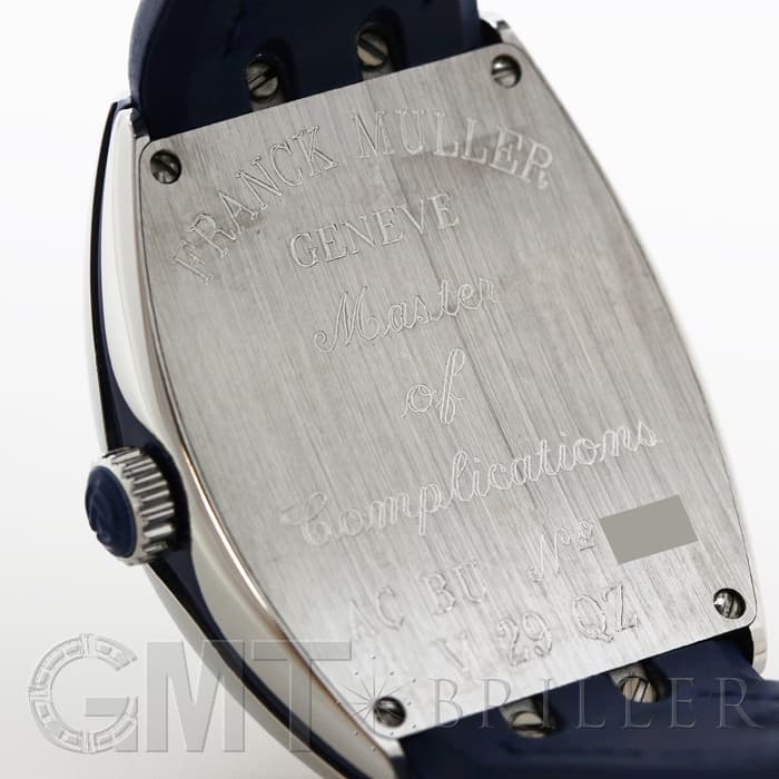 新品)FRANCK MULLER フランク・ミュラー ヴァンガード V29QZ SS ブルー