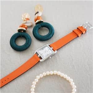 HERMES エルメス ケープコッド CC1.210.290/WOR-I 044309WW00 ケープゴット オレンジ メイン