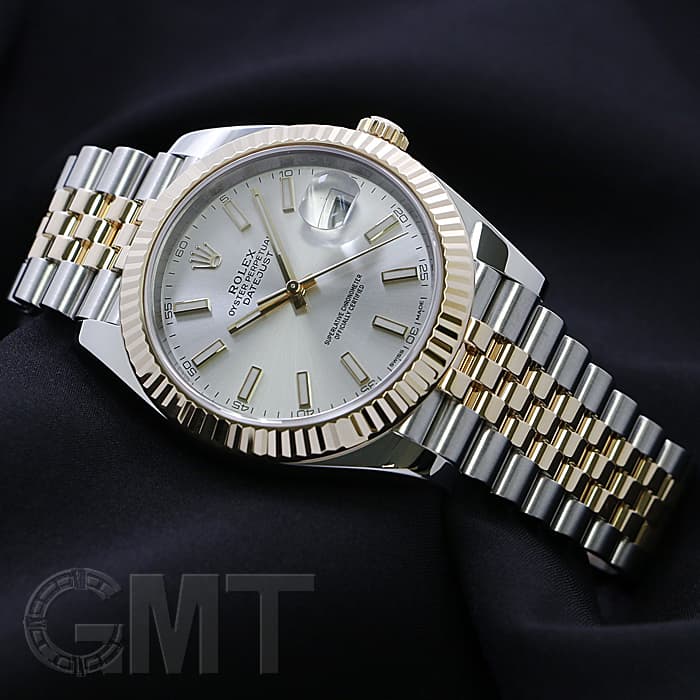 中古)ROLEX ロレックス デイトジャスト 41 126333 シルバー ジュビリー