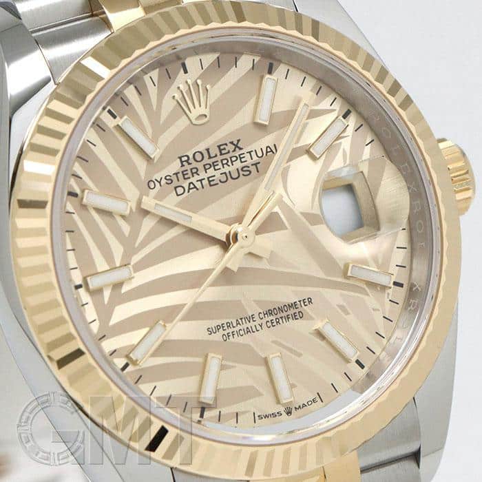 中古)ROLEX ロレックス デイトジャスト 126233 パームモチーフダイヤル