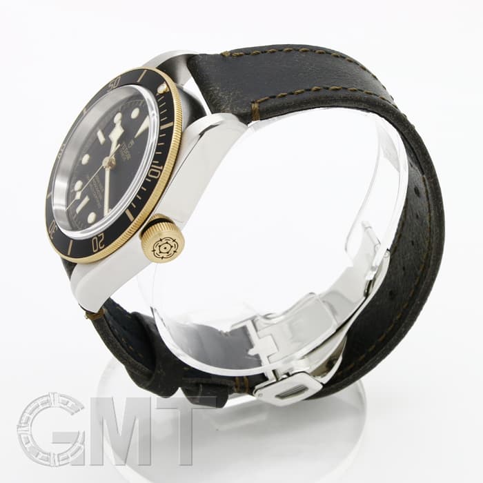 新品)TUDOR チューダー ヘリテージブラックベイ S&G M79733N レザー