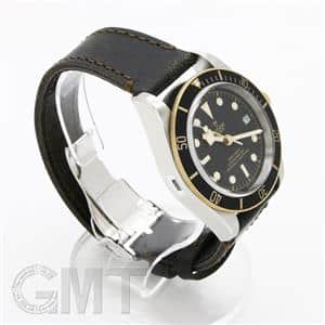 新品)TUDOR チューダー ヘリテージブラックベイ S&G 79733N レザー