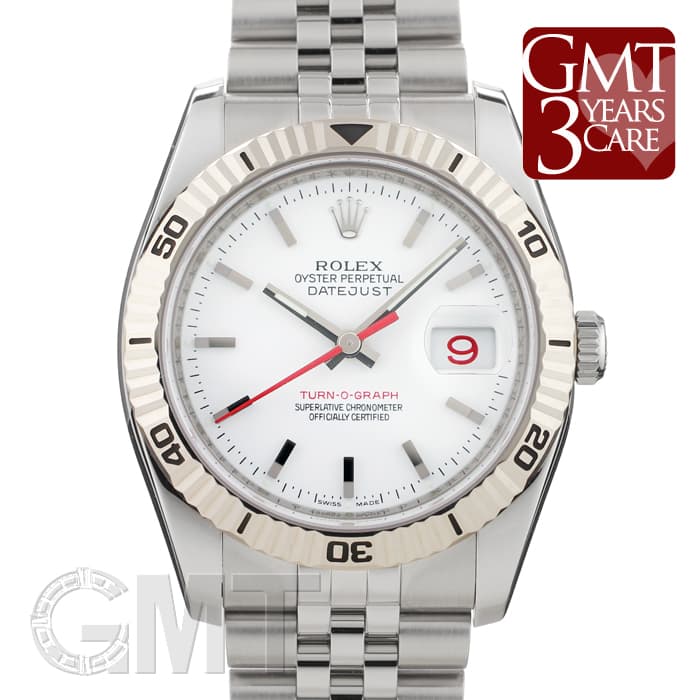 中古)ROLEX ロレックス ターノグラフ 116264 ホワイト ジュビリー