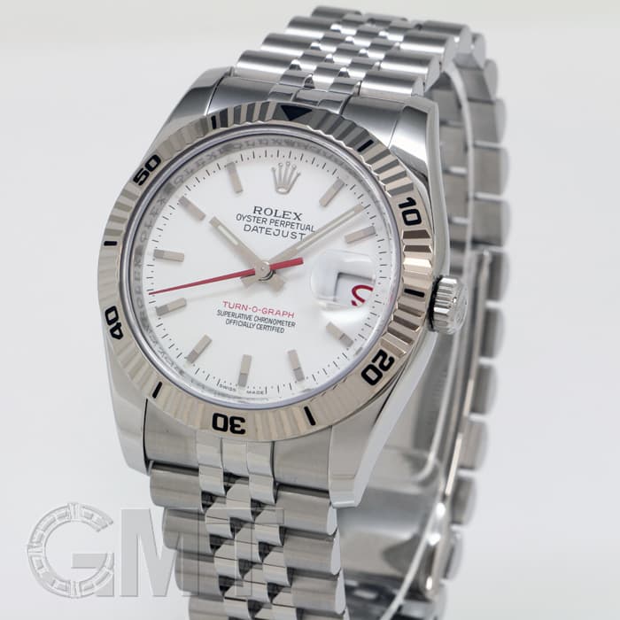 中古)ROLEX ロレックス ターノグラフ 116264 ホワイト ジュビリー