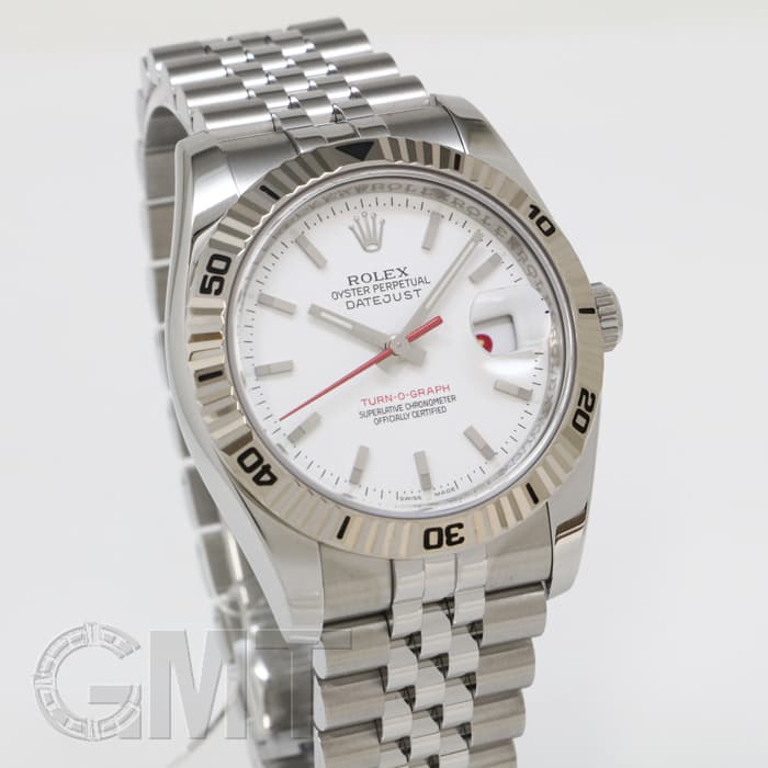 中古)ROLEX ロレックス ターノグラフ 116264 ホワイト ジュビリー