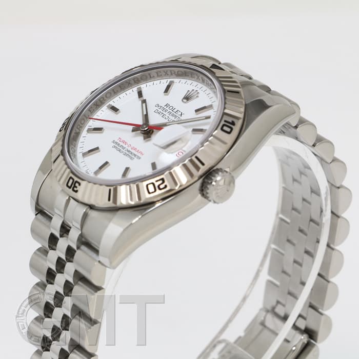 中古)ROLEX ロレックス ターノグラフ 116264 ホワイト ジュビリー
