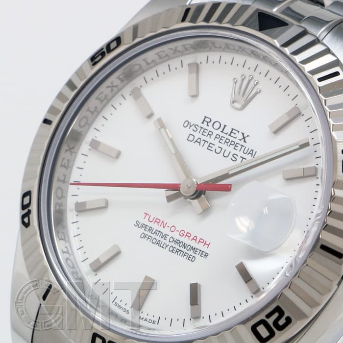 中古)ROLEX ロレックス ターノグラフ 116264 ホワイト ジュビリー