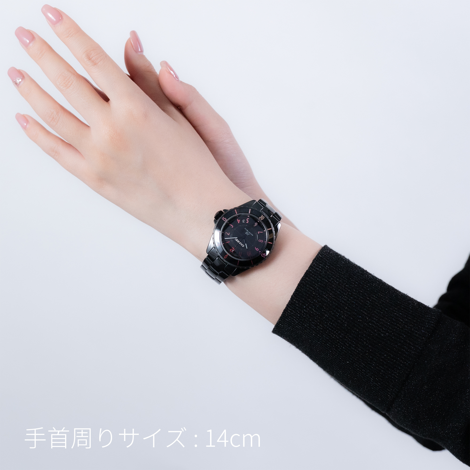 中古)CHANEL シャネル J12 BLUSH キャリバー 12.1, 38mm H10312（商品 