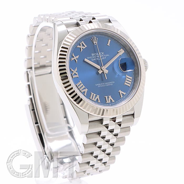 新品)ROLEX ロレックス デイトジャスト 41 126334 ブルー ローマ