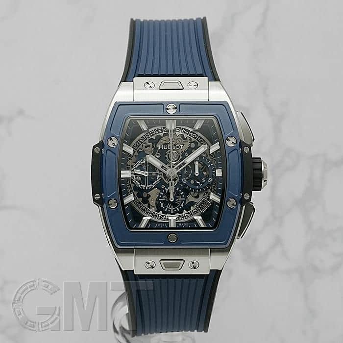 新品)HUBLOT ウブロ スピリット オブ ビッグバン チタニウム ブルー 新品)HUBLOT ウブロ スピリット オブ ビッグバン チタニウム ブルー