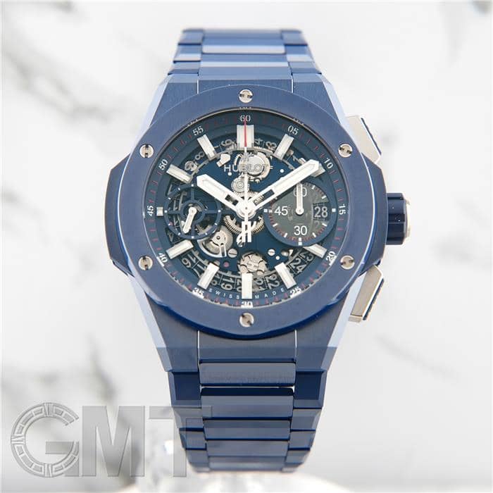 新品)HUBLOT ウブロ ビッグバン インテグレーテッド ブルーセラミック