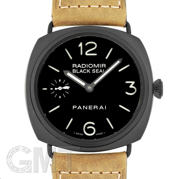 【希少】PANERAI パネライ ラジオミール ブラックシール 手巻き PANERAI】パネライ『ラジオミール ブラックシール』PAM00292 K番'08年