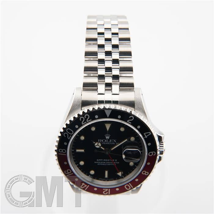 Ru.アクセサリーteraさま 中古)ROLEX ロレックス GMTマスター II 16710 ジュビリーブレスレット