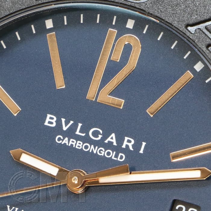 新品)BVLGARI ブルガリ ブルガリ・ブルガリ カーボンゴールド ブルー