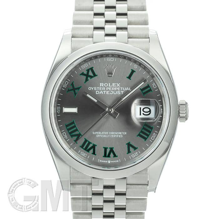 純正！ ROLEX ジュビリーブレス デイトジャスト36 YG/SS C3706 中古)ROLEX ロレックス デイトジャスト 36 126231G ブラック