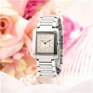 中古)CARTIER カルティエ タンク フランセーズ SM WSTA0065