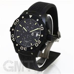 TAG HEUER タグ・ホイヤー アクアレーサー 500M クロノグラフ フルブラック CAJ2180.FT6023 メイン