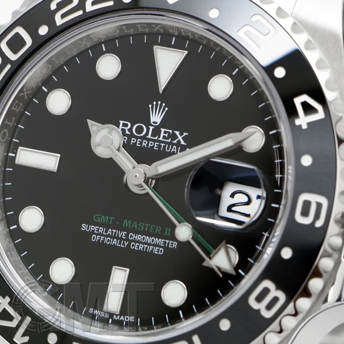 新品)ROLEX ロレックス GMTマスター II 116710LN【アウトレット