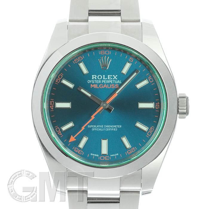 中古)ROLEX ロレックス ミルガウス 116400GV Zブルー（商品ID