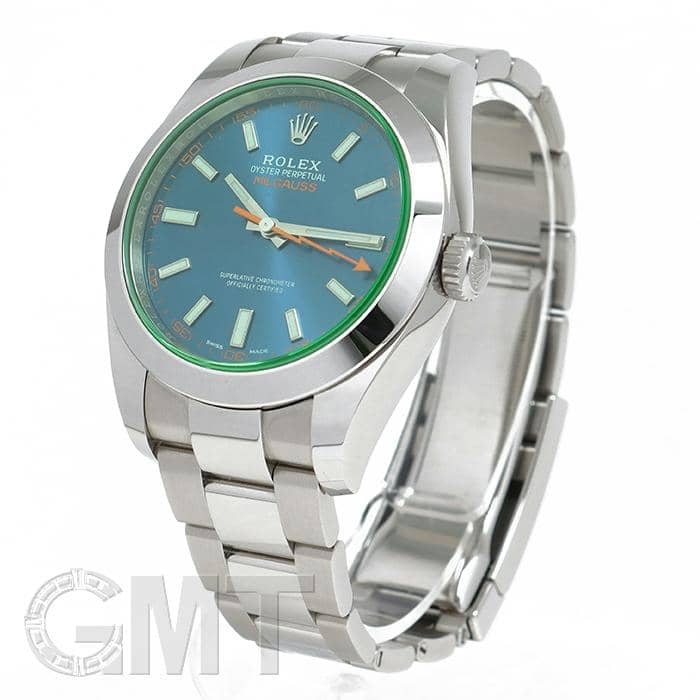 中古)ROLEX ロレックス ミルガウス 116400GV Zブルー（商品ID