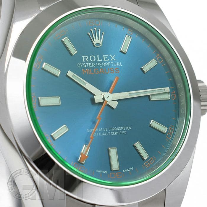 中古)ROLEX ロレックス ミルガウス 116400GV Zブルー（商品ID