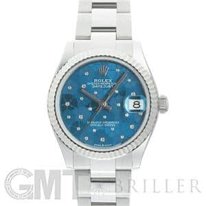 ROLEX ロレックス デイトジャスト 278274 アズーロブルー フローラルモチーフ メイン