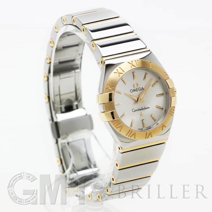 OMEGA Constellation 腕時計 クォーツ ゴールド/シルバー 新品)OMEGA オメガ コンステレーション ポリッシュ クォーツ シルバー
