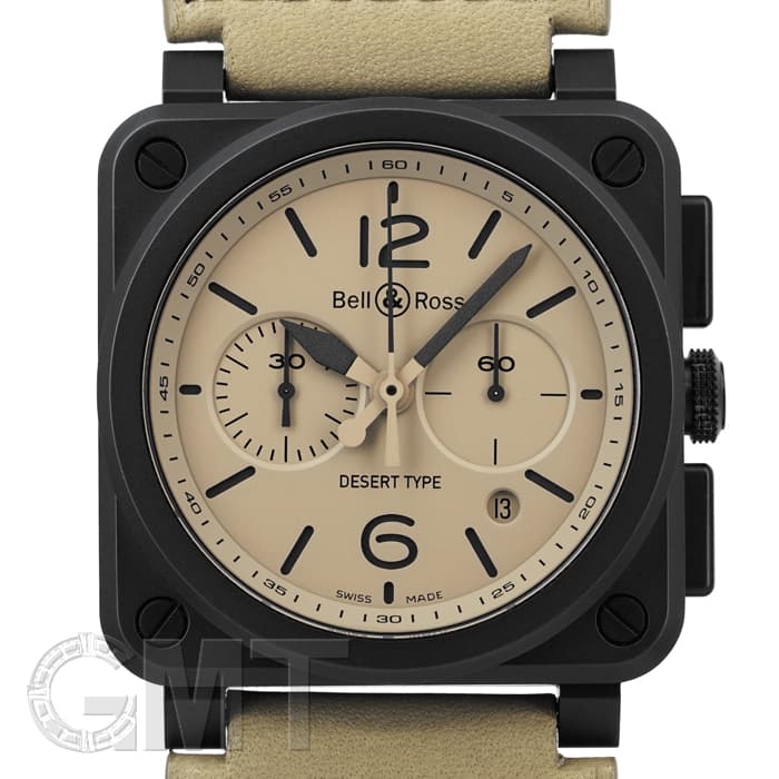 Bell & Ross BR 03-94 クロノグラフ中古 ベル&ロス 中古)BELL & ROSS ベル&ロス BR 03-94 デザートタイプ セラミック